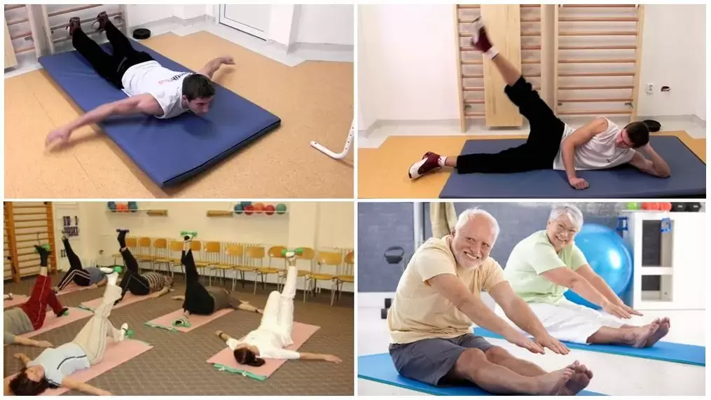 vježbe za lumbalnu osteohondrozu