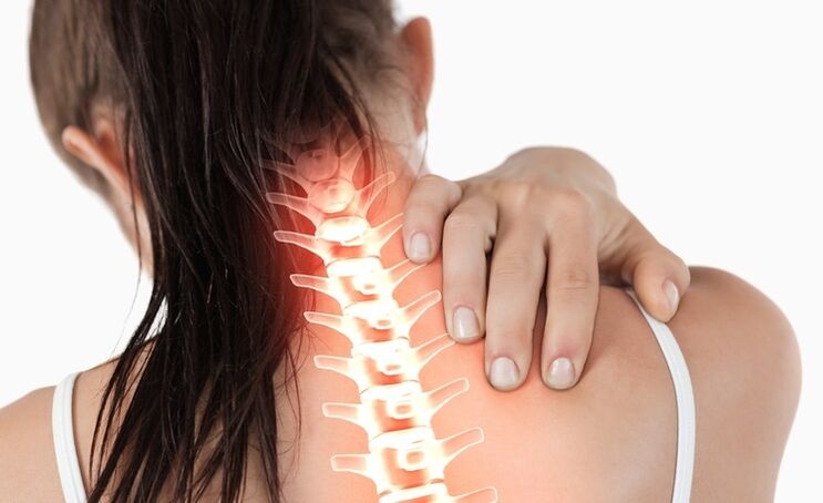 Cervikalnu osteohondrozu karakterizira napetost i bol u vratu